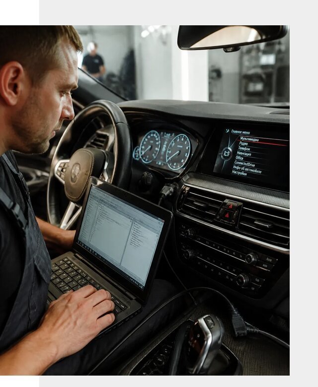 Русификация приборной панели BMW для авто в Алапаевске от компании