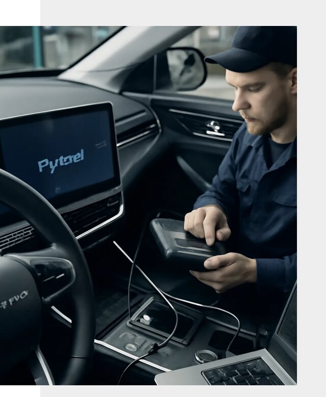 Русификация автомобилей Jetour с адаптацией меню в Алапаевске