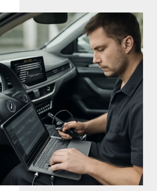 Настройка телематики автомобиля под ключ для авто в Алапаевске