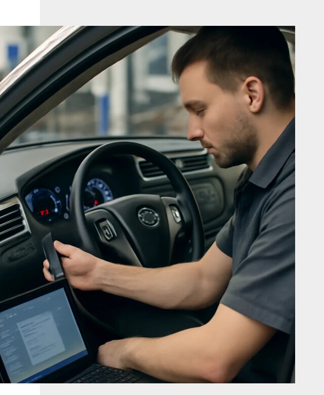 Русификация приборной панели Nissan для авто в Алапаевске
